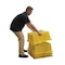 Vestil 1 Steps, 10.5 Overall Height, Polyethylene, Yellow SPN-1-YL - alternate 3